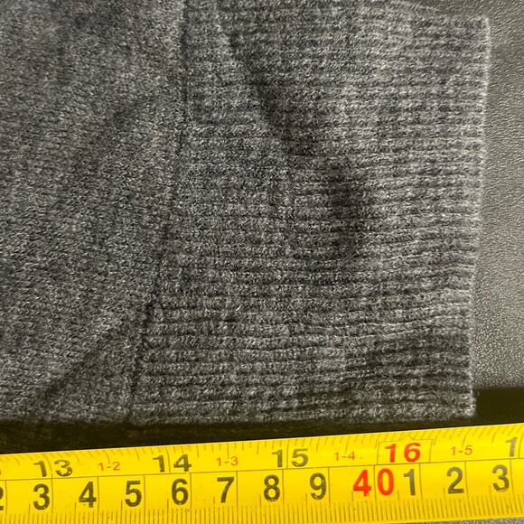 NWT Madewell Kent Cardigan Sweater In Gray Women's Size L - Picture 6 of 6